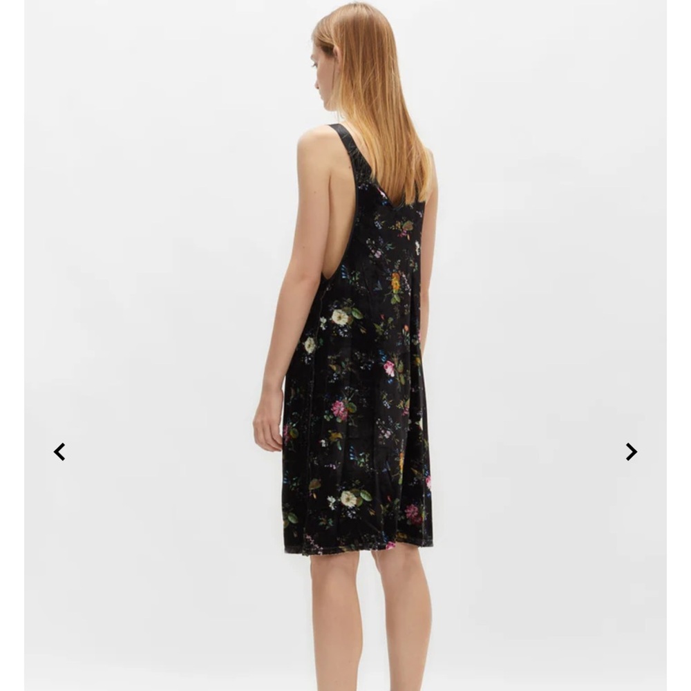 R13 Floral Velvet Dress Medium NWT - Picture 3 of 4